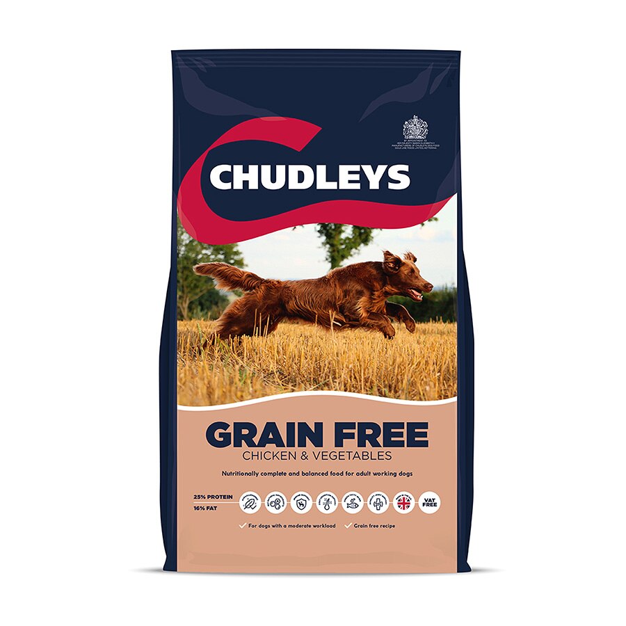 Chudleys Grain Free Chicken & Vegetables Dry Dog Food - 15kg